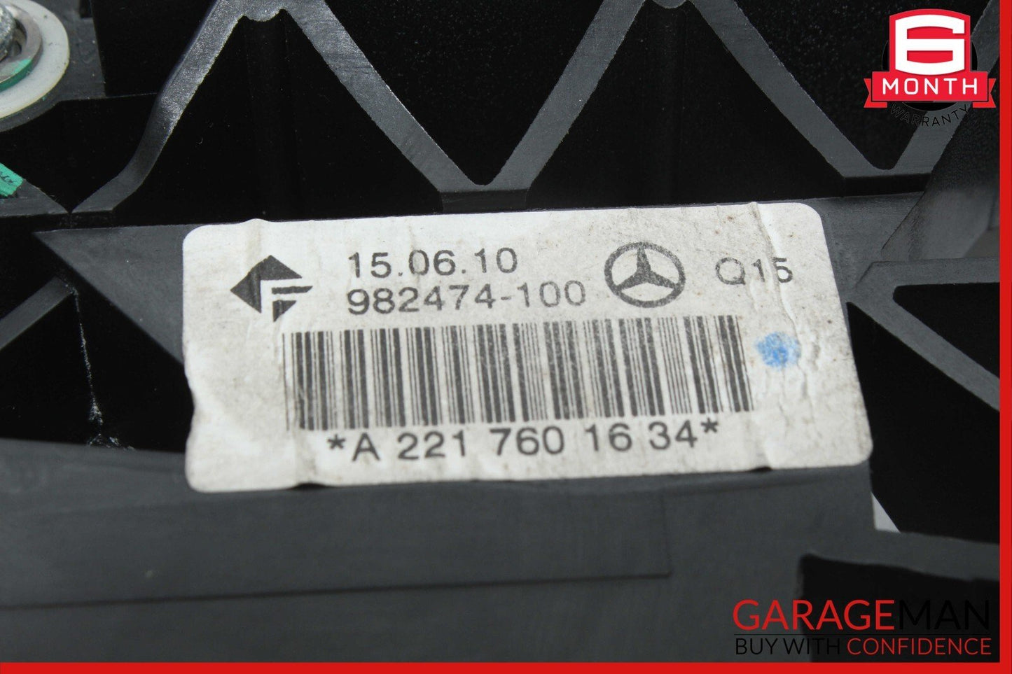 07-13 Mercedes W221 S550 S400 Rear Right Side Exterior Door Handle Black OEM