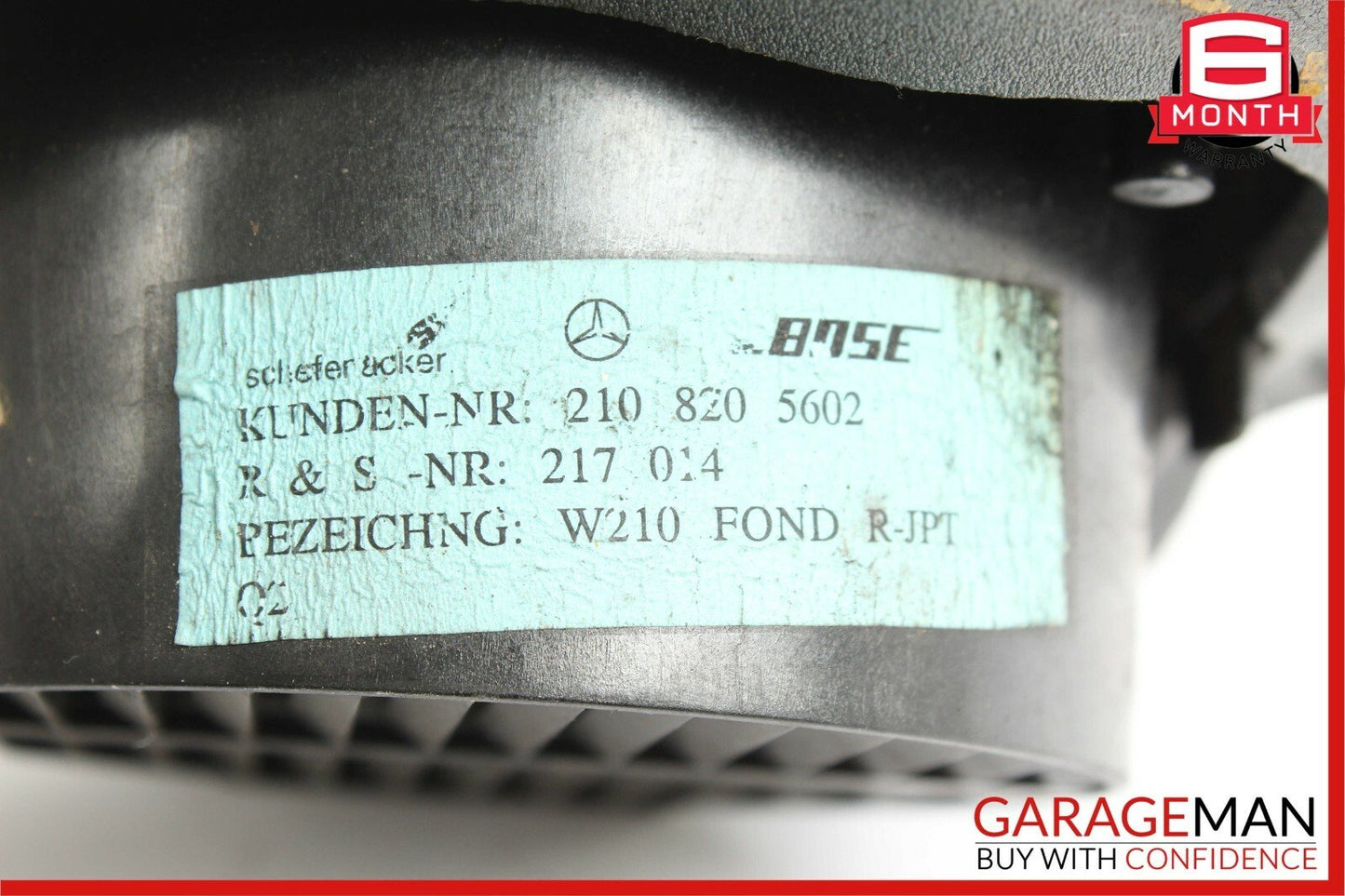 00-03 Mercedes W210 E320 E430 E55 AMG Rear Right & Left Door Audio Speaker OEM