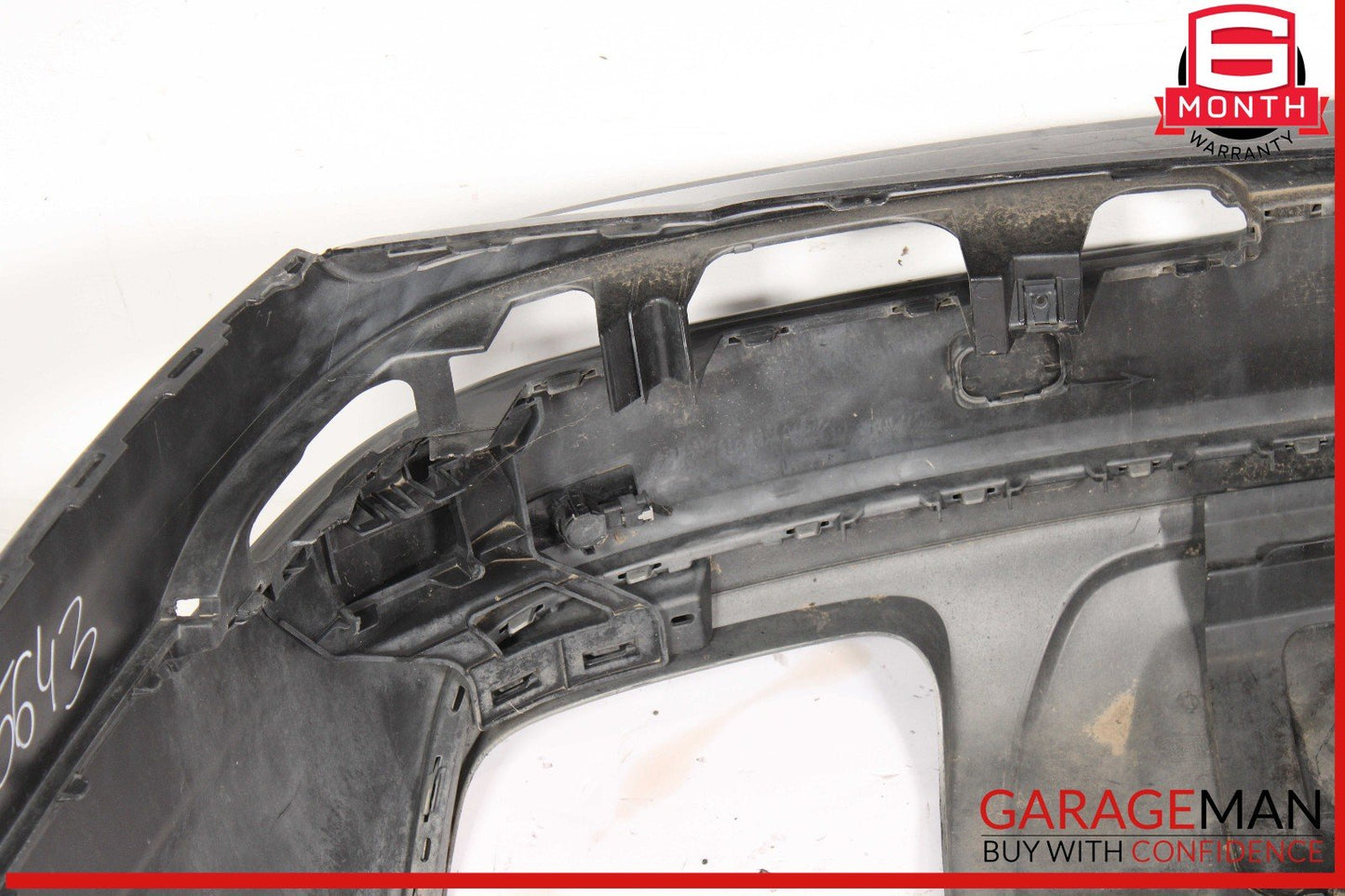 17-19 Audi Q7 Rear Bumper Cover Assembly Black OEM