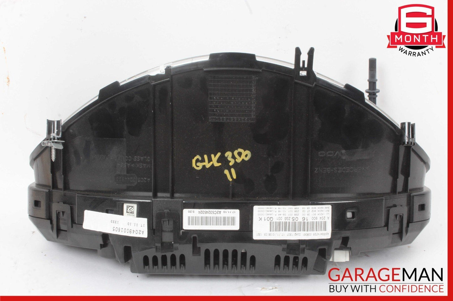 08-11 Mercedes X204 GLK350 C300 C350 Instrument Speedometer Cluster OEM