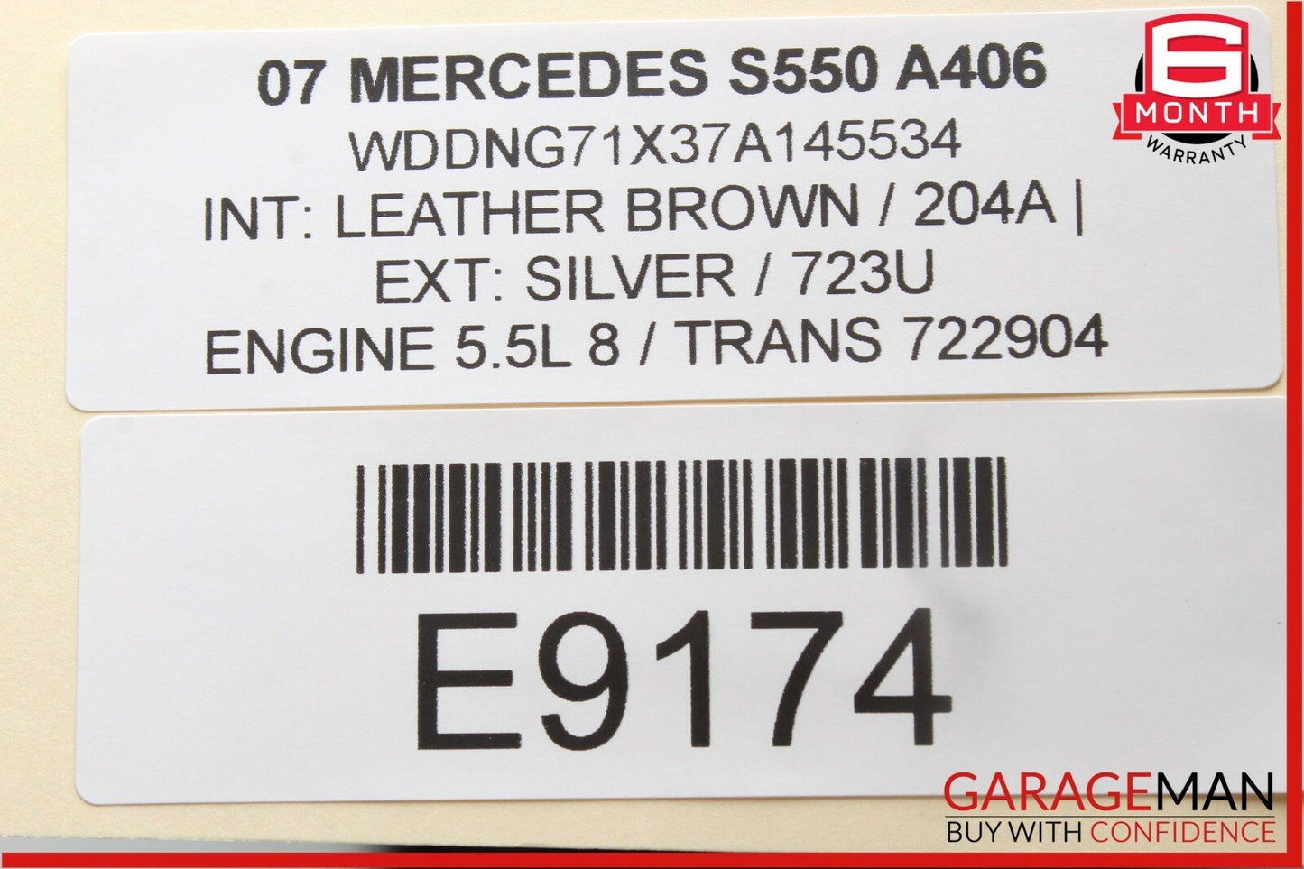 07-13 Mercedes W221 S550 CL65 AMG Front Right Passenger Door Lock Latch Actuator