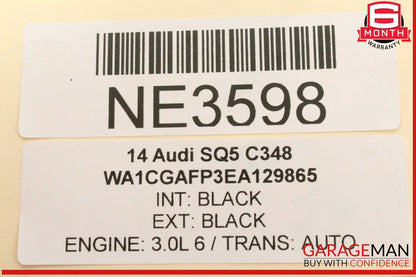 09-17 Audi SQ5 Q5 Front Right Side Suspension Lower Rearward Control Arm OEM