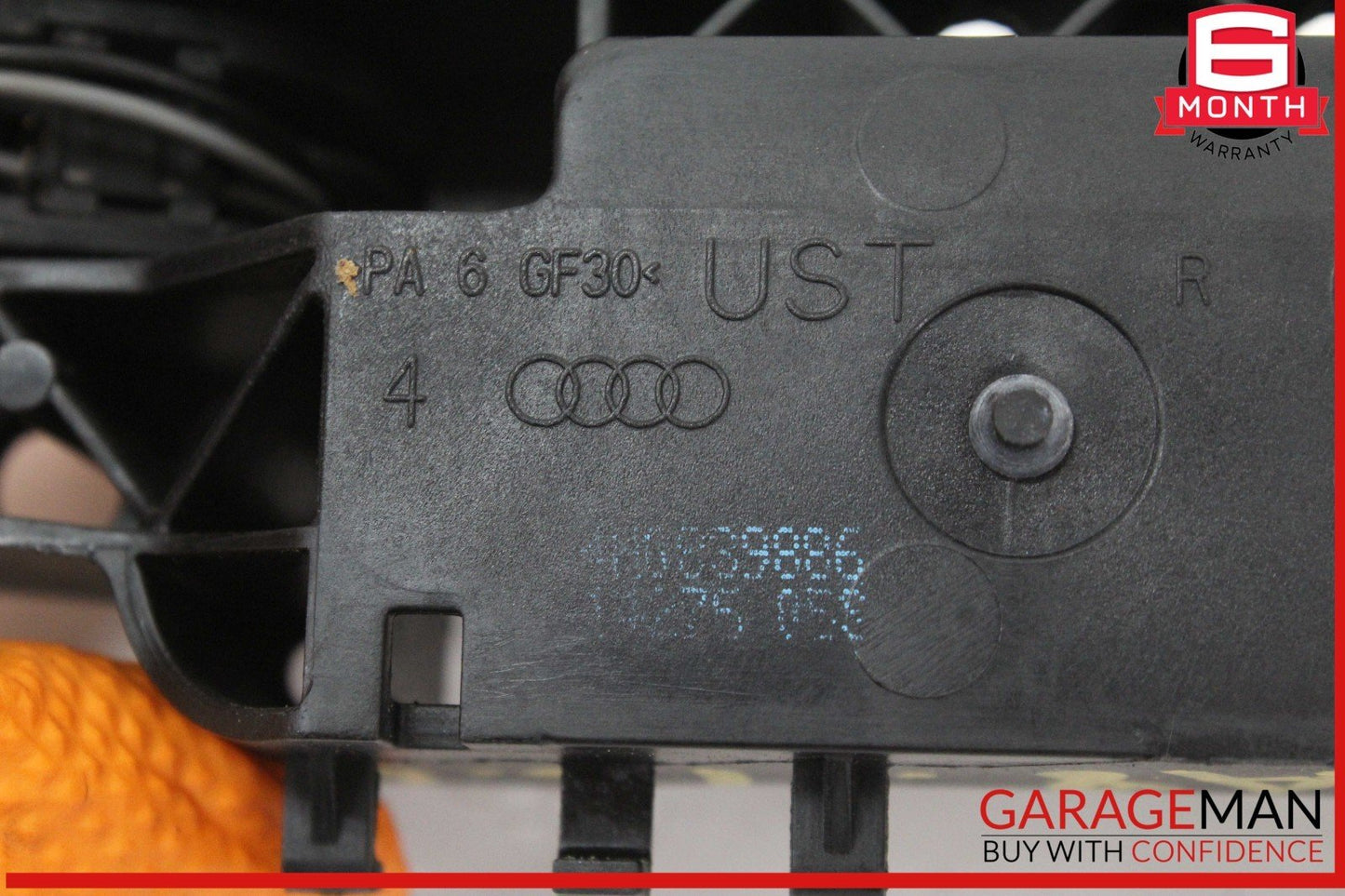 11-18 Audi A8 Rear Right Passenger Side Exterior Door Handle Gray 4H0839886 OEM