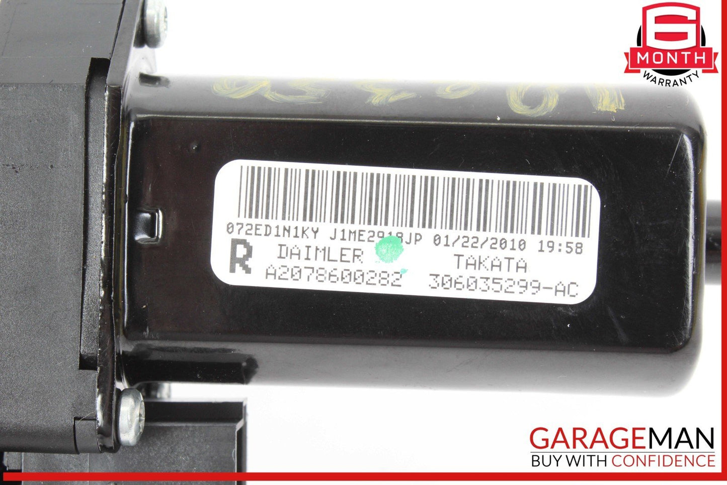10-17 Mercedes W207 E350 E550 Right Passenger Side Seat Belt Feeder Motor OEM