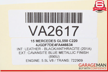 12-19 Mercedes X166 GL550 ML400 GLE350 Front Left Side Door Control Module Unit