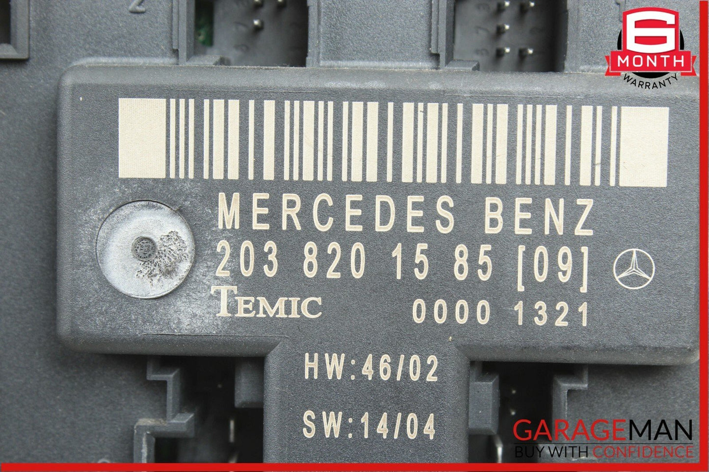 01-07 Mercedes W203 C230 C55 AMG Front Left Driver Side Door Controller Module