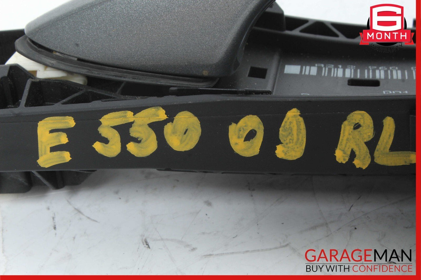 10-13 Mercedes W212 E550 Rear Left Driver Side Exterior Door Handle Silver OEM