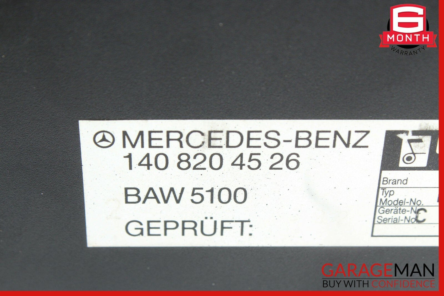 92-99 Mercedes R129 500SL Anti Theft Alarm Infrared Control Module OEM