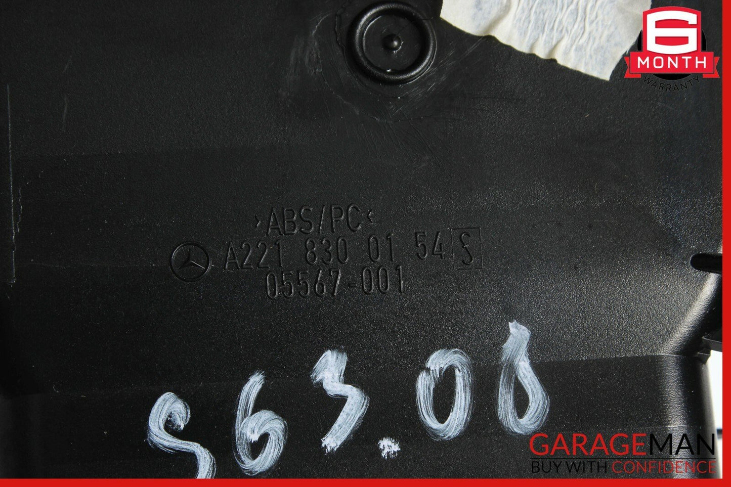 07-14 Mercedes CL550 S63 AMG Front Left Side Dash AC A/C Air Vent Grille Trim