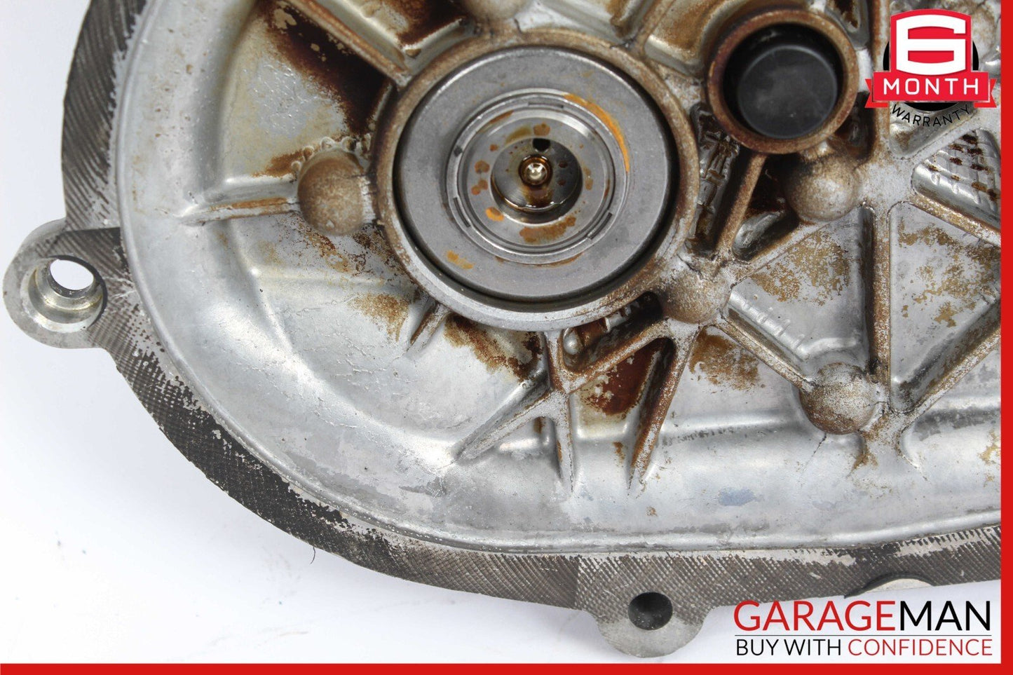 06-13 Mercedes W211 E350 S550 Front Right Engine Timing Chain Cover Plate