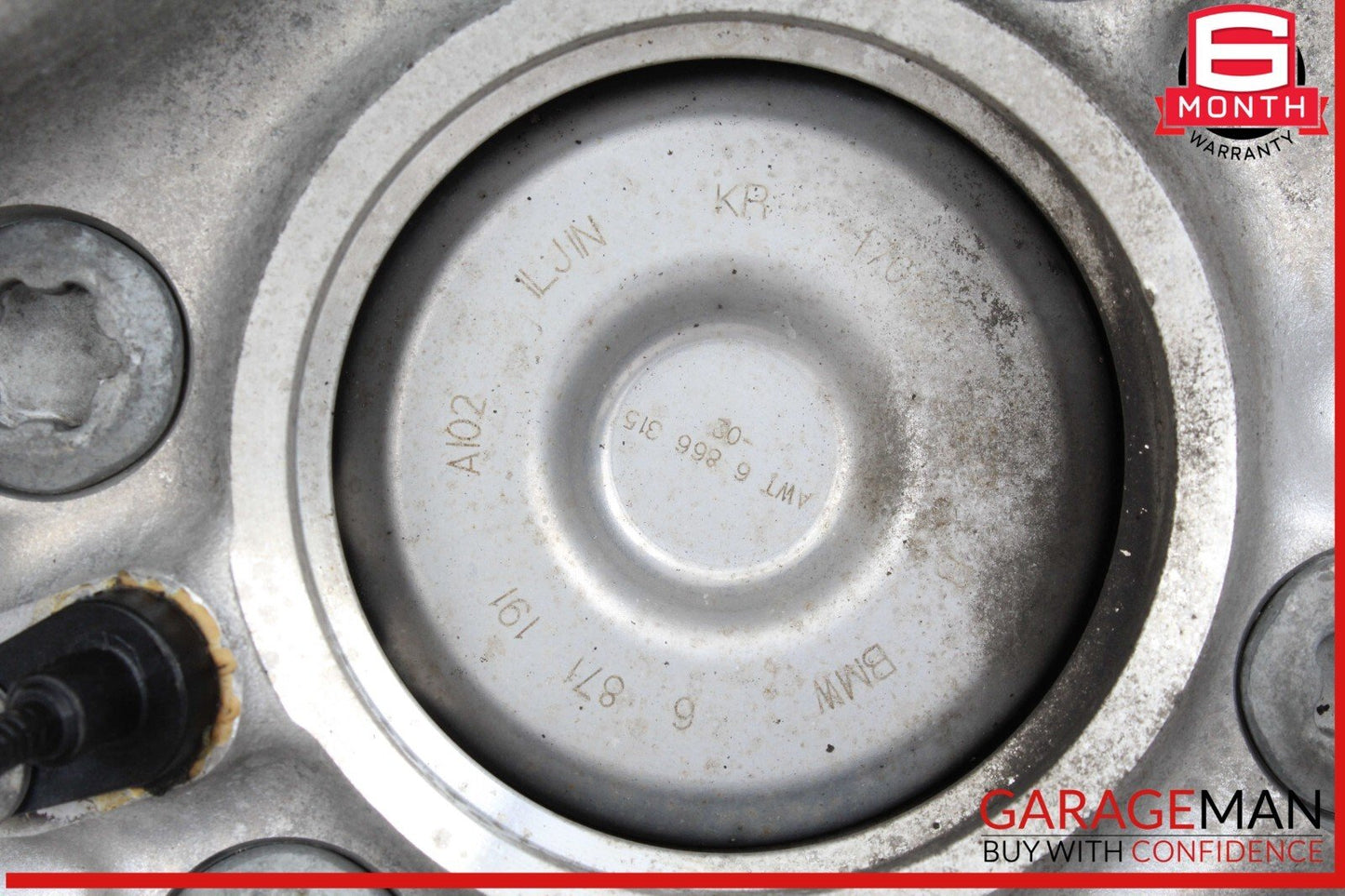 17-20 BMW 530E Front Left Driver Side Spindle Knuckle Hub 6861797 OEM