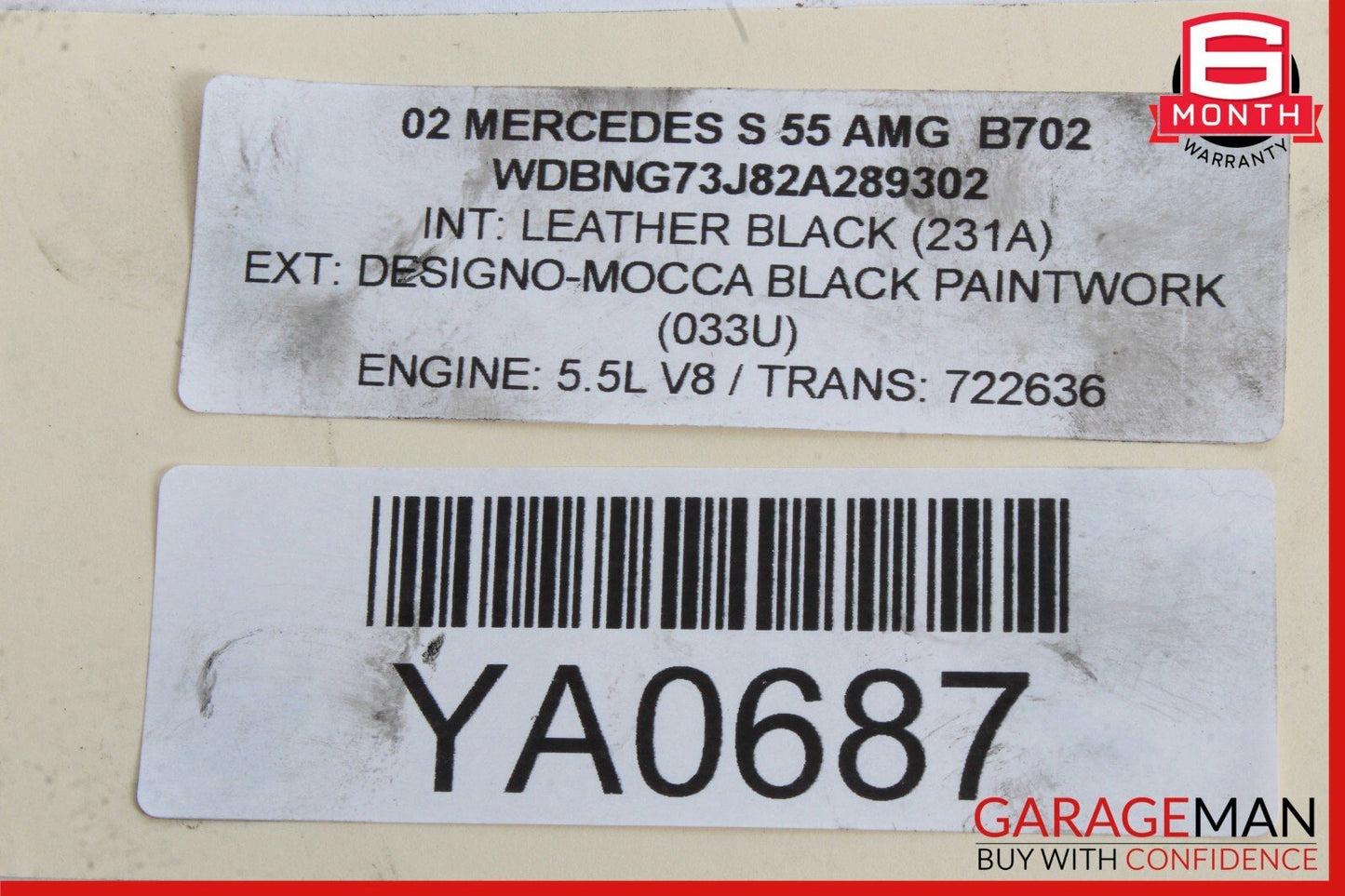 00-06 Mercedes W220 S55 AMG CL600 A/C AC Compressor Air Conditioning Pump OEM