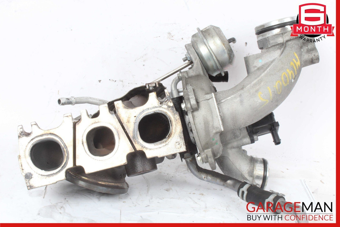 15-20 Mercedes W166 ML400 E450 Left Side Turbocharger Turbo Charger Manifold OEM