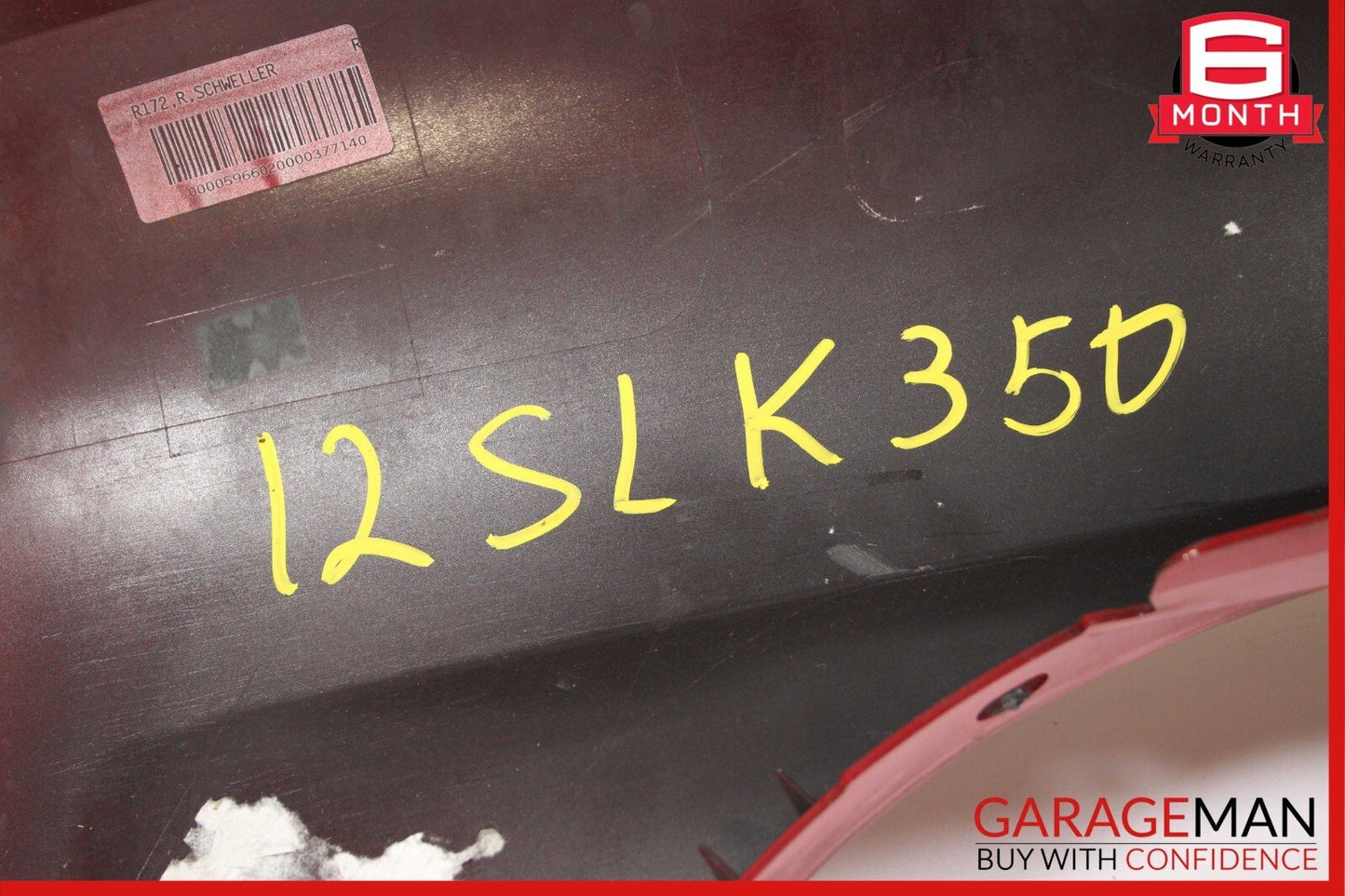 12-20 Mercedes R172 SLK350 SLC300 Base Right Side Skirt Rocker Panel Moulding