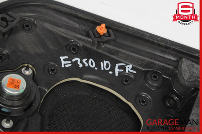 10-13 Mercedes W212 E350 E400 Front Right Side Interior Door Trim Panel Grey