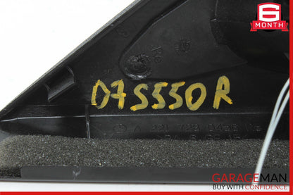 07-13 Mercedes W221 S550 Front Right Passenger Side Tweeter Speaker Cover Black