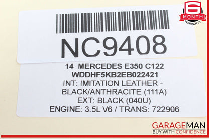 08-18 Mercedes W212 E350 Rear Right or Left Side Lower Thrust Control Arm OEM