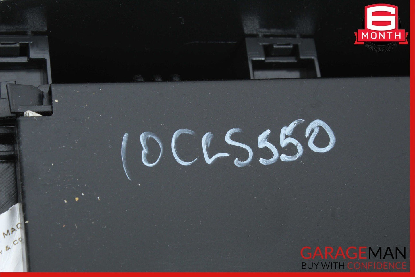 06-11 Mercedes W219 CLS550 Rear Center Console Armrest Storage Tray Assembly OEM