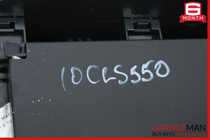 06-11 Mercedes W219 CLS550 Rear Center Console Armrest Storage Tray Assembly OEM