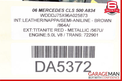 06-12 Mercedes W219 CLS500 GLK350 Front Right Side Bumper Fog Light Lamp OEM
