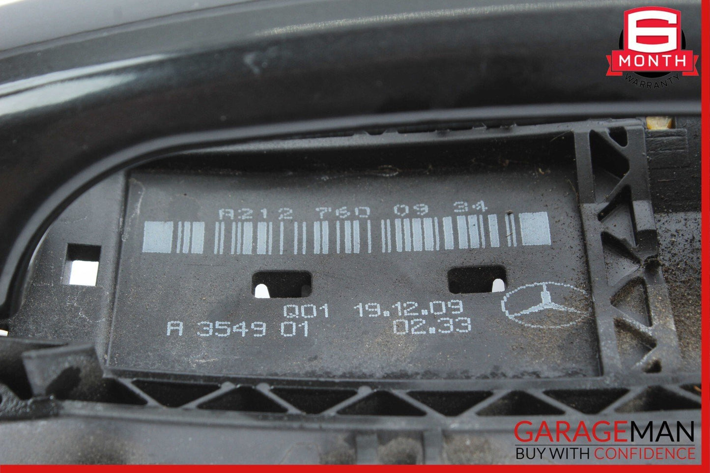10-13 Mercedes W212 E350 Front or Rear Right Side Exterior Door Handle Black OEM