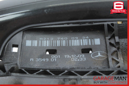 10-13 Mercedes W212 E350 Front or Rear Right Side Exterior Door Handle Black OEM