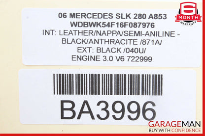 05-11 Mercedes R171 SLK280 SLK350 Front Right Side Rearward Control Arm OEM