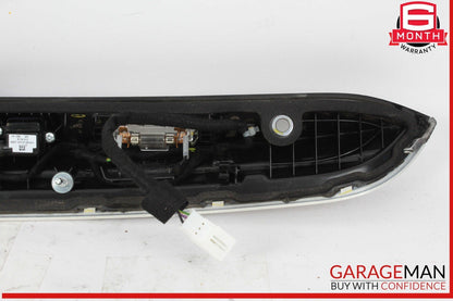 14-17 Maserati Ghibli Rear Trunk Lid Finisher Trim Light Bar w/ Camera OEM