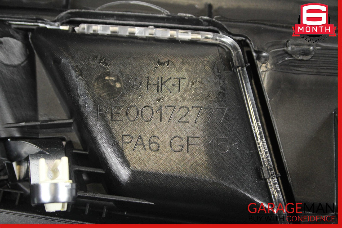 08-14 Mercedes W204 C300 C250 C350 Rear Right Interior Door Panel Black OEM