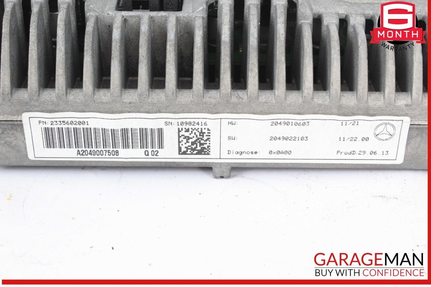 12-16 Mercedes W204 C250 SLK350 GPS Navigation LCD Display Monitor Screen OEM