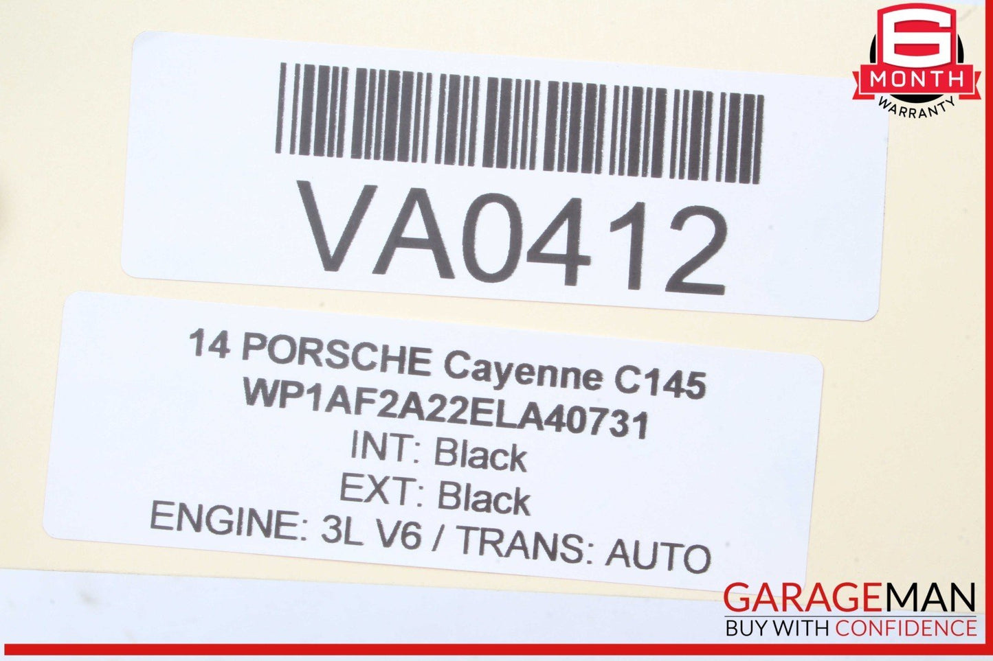 11-14 Porsche Cayenne 958 Bumper Harness Wires Wiring Park Parking Sensors Assy