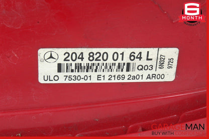 08-11 Mercedes W204 C300 C350 Tail Light Lamp Left Driver Side 2048200164 OEM