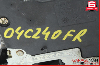 01-07 Mercedes W203 C240 C32 AMG Front Right Side Door Lock Latch Actuator OEM