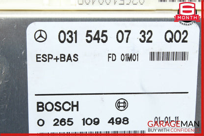 01-03 Mercedes W208 CLK320 CLK430 ABS Anti Lock Brake Controller Module Unit
