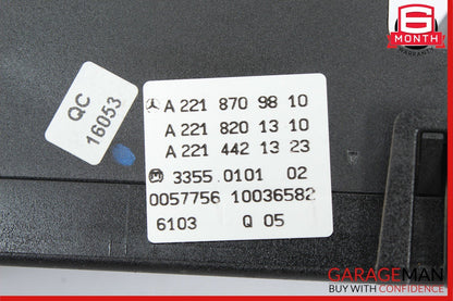 07-14 Mercedes W221 S550 CL550 A/C AC Heater Climate Control Switch OEM