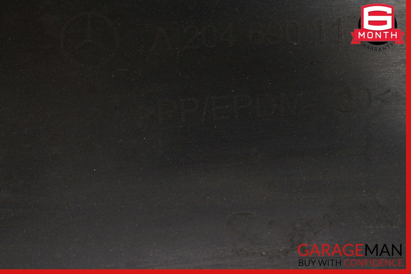 08-14 Mercedes W204 C250 AMG Sport Left Side Skirt Rocker Moulding Panel Black