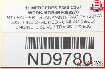 08-14 Mercedes W212 E350 Power Steering Pump Reservoir Assembly 0004602383 OEM