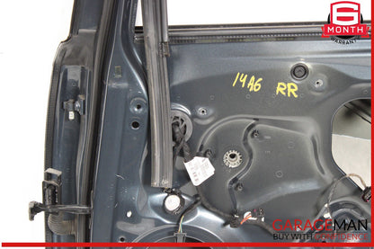 12-18 Audi A6 Rear Right Passenger Side Exterior Door Shell Frame Panel OEM