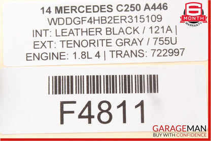 08-14 Mercedes W204 C250 C350 Rear Left Driver Side Door Control Module Unit OEM