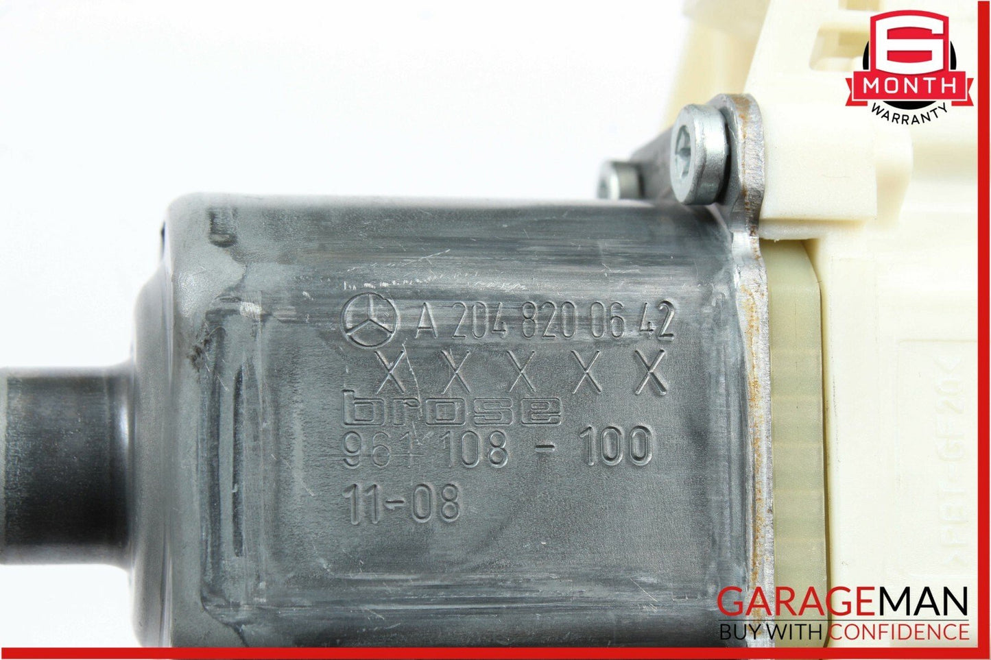 08-14 Mercedes W204 C250 Sedan Rear Right Side Door Window Regulator Motor Unit