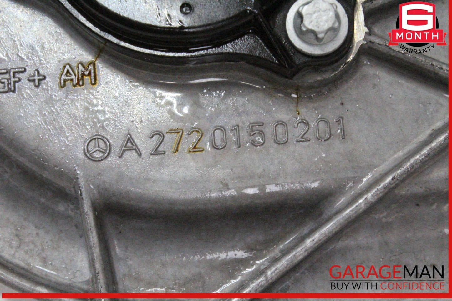 05-13 Mercedes W203 C230 ML350 Front Left Side Engine Timing Chain Cover Plate