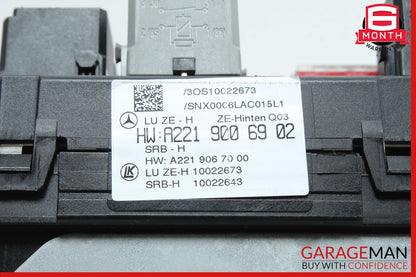 10-14 Mercedes W221 S550 CL550 Rear Trunk Fuse Box Relay Control 2219006902 OEM