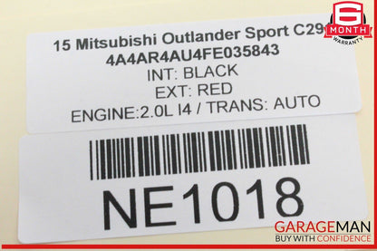 11-24 Mitsubishi Outlander Sport Rear Right Side Seat Belt Seatbelt OEM