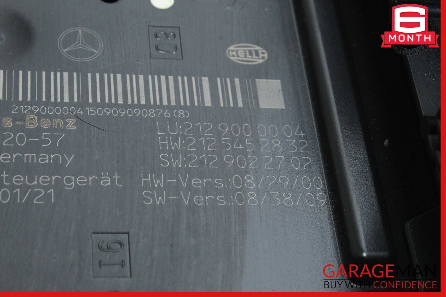 10-11 Mercedes W212 E350 E250 E63 AMG Rear Fuse Relay Box SAM Module Assembly