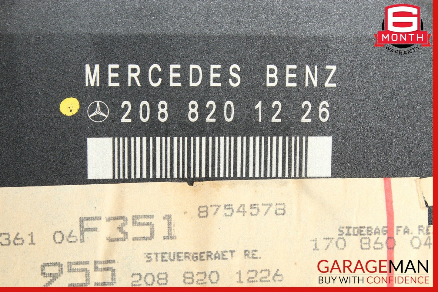 97-00 Mercedes W202 C230 Front Right Passenger Door Control Module Unit OEM