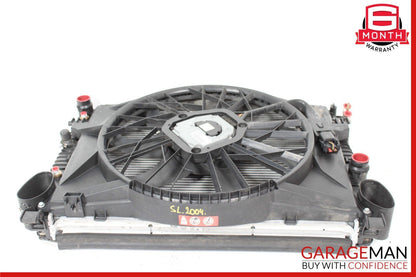 03-06 Mercedes R230 SL500 CLS500 Engine Cooling Radiator A/C Air Condenser Assy