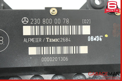 00-08 Mercedes R230 SL550 CL500 S500 Front Right or Left Seat Valve Block OEM