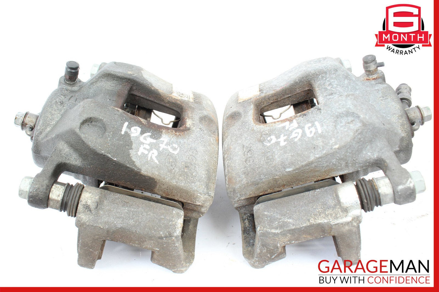 19-21 Genesis G70 Front Left & Right Brake Calipers Assembly Set of 2 Pc OEM