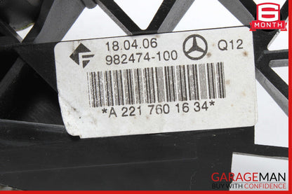 07-13 Mercedes W221 S550 S600 S63 AMG Rear Right Side Exterior Door Handle White