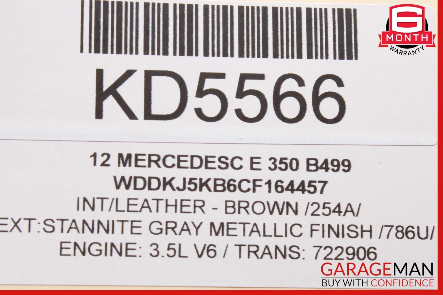 08-18 Mercedes W212 E350 E400 SLK350 Front Left Side Door Control Module OEM